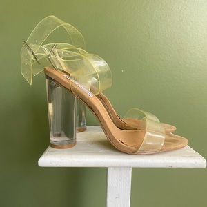 Clear strap STEVE MADDEN high heels